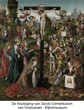 de Kruisiging van Jacob Cornelisz. van Oostzanen - Rijksmuseum