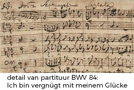 detail partituur Bach