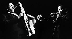 Coltrane en Davis