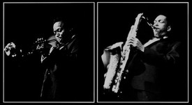 Davis en Coltrane