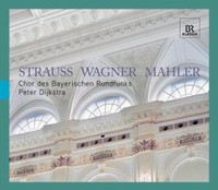 cd met koorwerken van Strauss, Wagner en Mahler