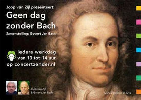 flyer Geen dag zonder Bach